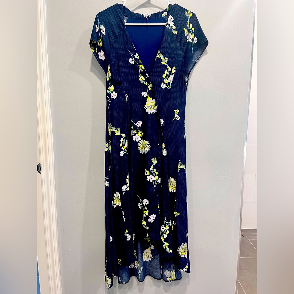 Free People floral midi — so cute!
